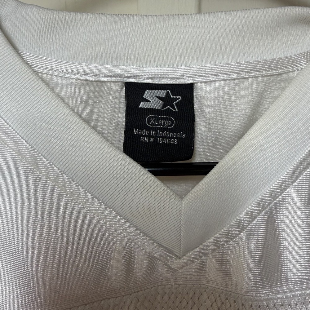 Georgia Bulldogs Jersey Mens XL White Starter Black Label College Football #20 - Picture 5 of 7